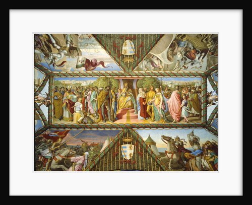The Triumph of Charlemagne and the Christian Army by Julius Schnorr von Carolsfeld