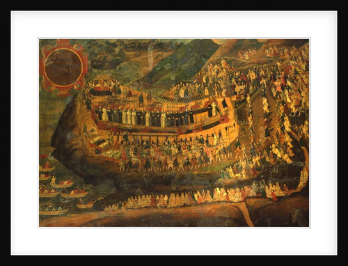 The Great Martyrdom of the Fifty-two Martyrs of Nagasaki, 17th century by Unknown Artist