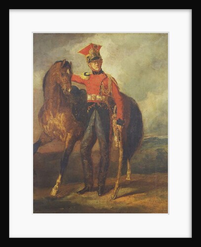 Red Lancer of the Imperial Guard, 19th century by Theodore Gericault