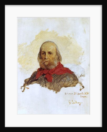 Portrait of Garibaldi, 1876 by Domenico Induno