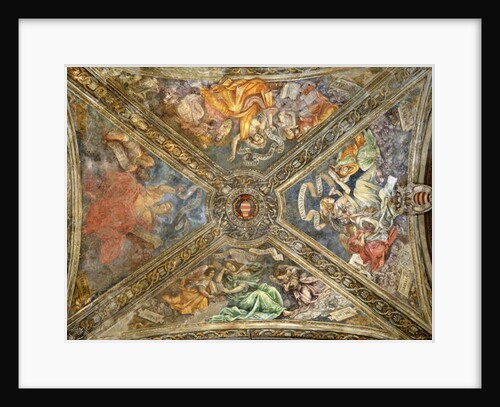 The Sibyls of Tibur, Delphi, Cumae and Hellespont, Carafa Chapel, Santa Maria sopra Minerva, Rome by Capponi