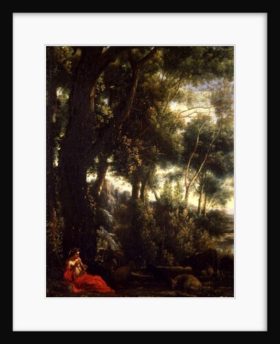 Landscape with Shepherd by Claude Lorrain