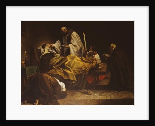 The Death of Saint Margaret of Cortona by Marco Benefial