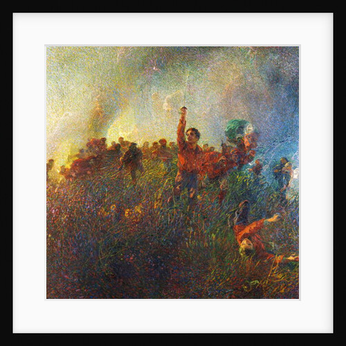 The Red Vanguard of Argonne by Plinio Nomellini