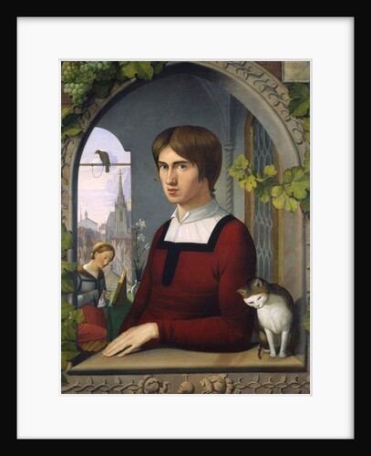 Franz Pforr, c.1810 by Friedrich Overbeck