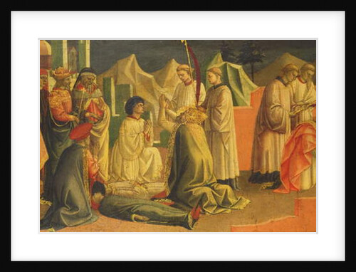 Story of Saint Sylvester by Francesco di Stefano Pesellino