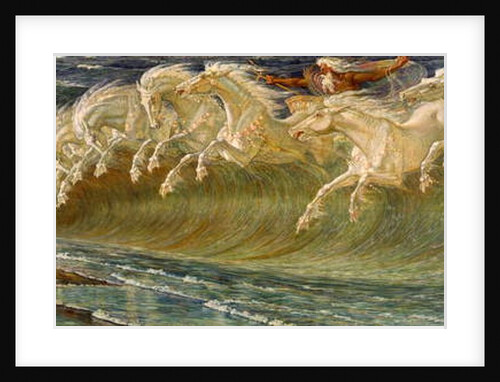 The Horses of Neptune, 1892 by Walter Crane