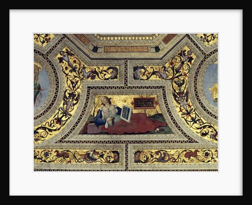 Vault of the Presbytery with the Cimmerian Sybil, Santa Maria del Popolo, Rome, c.1484-92 by Bernardino di Betto Pinturicchio