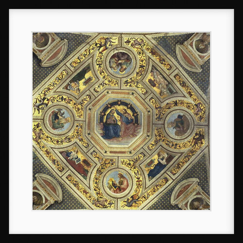 Vault of the Presbytery, Santa Maria del Popolo, Rome, c.1484-92 by Bernardino di Betto Pinturicchio