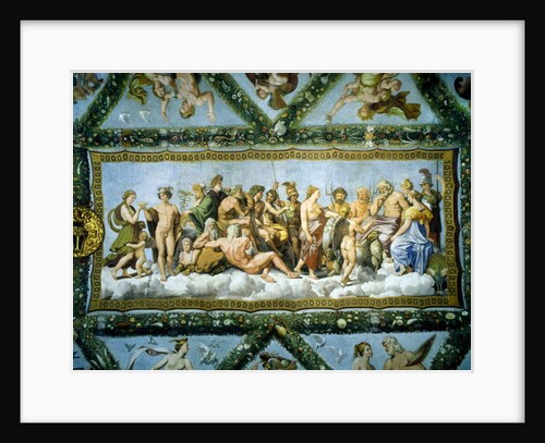 Council of the Gods, 1517-18 by Raphael (1483-1520)