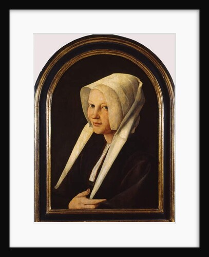 Portrait of Agatha van Schoonhoven, 1529 by Jan van Scorel