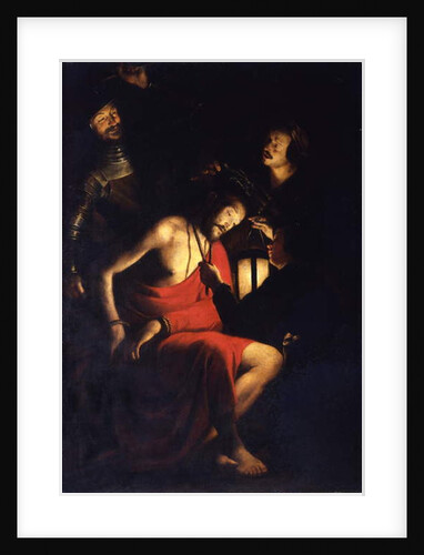 Crowning with Thorns in the Light of a Lantern by Trophime Bigot