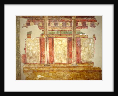 Decoration from the House of the Scalae Caci, Palatine Hill, Rome by Roman Roman