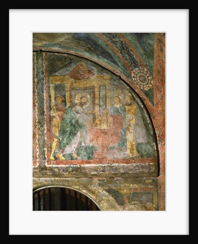 Baptism of Saint Pudentiana by School Italian