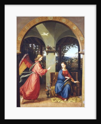 Annunciation, 1818 by Julius Schnorr von Carolsfeld