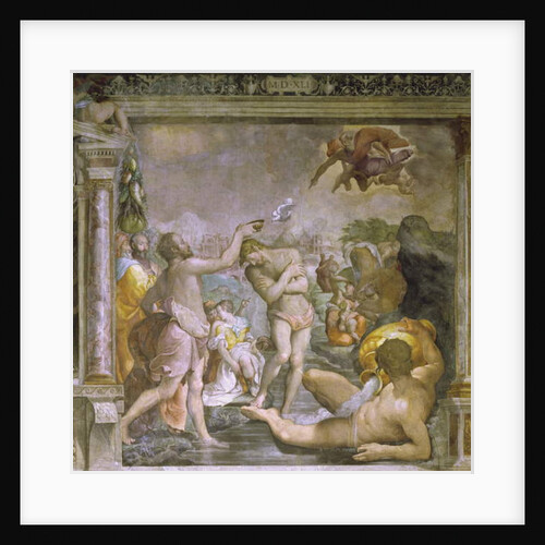 The Baptism of Christ, 1541 by Jacopino del Conte