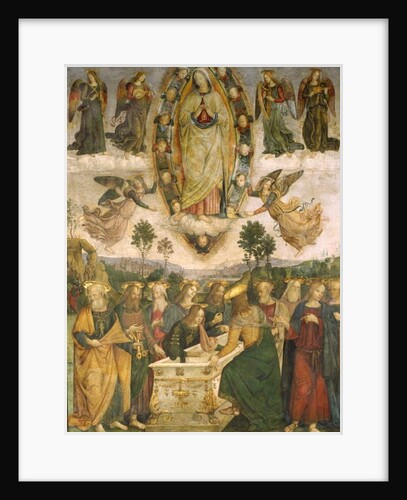 The Assumption of the Virgin by Bernardino di Betto Pinturicchio