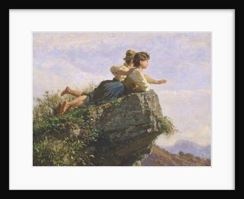 Contemplation by Filippo Palizzi