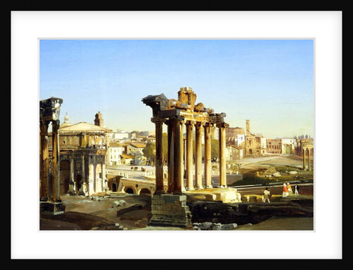 Foro Romano by Ippolito Caffi