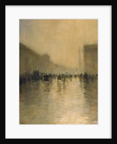 Foggy Day in London by Giuseppe or Joseph de Nittis