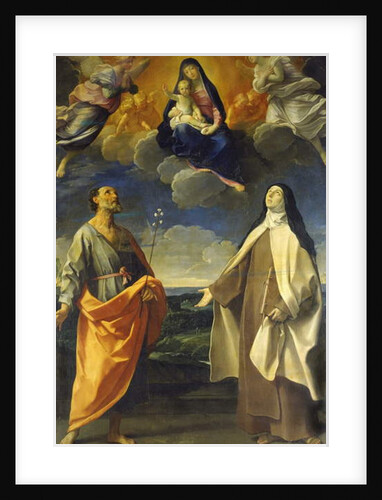 The Virgin and Child with Saint Anthony and Saint Teresa by Guido Reni