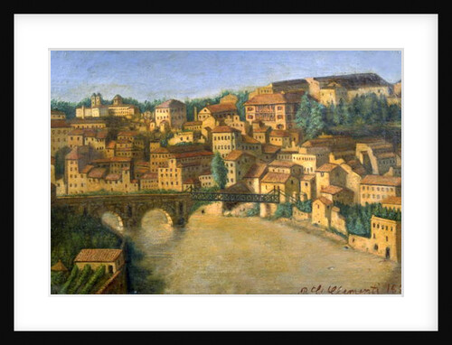 Ponte Rotto, 1886 by P. C. Clementi