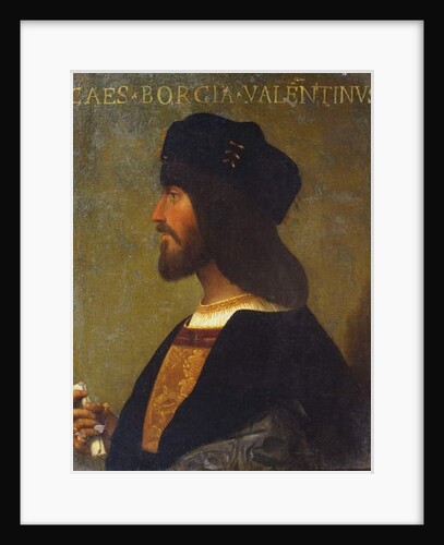 Portrait of Cesare Borgia by Italian School