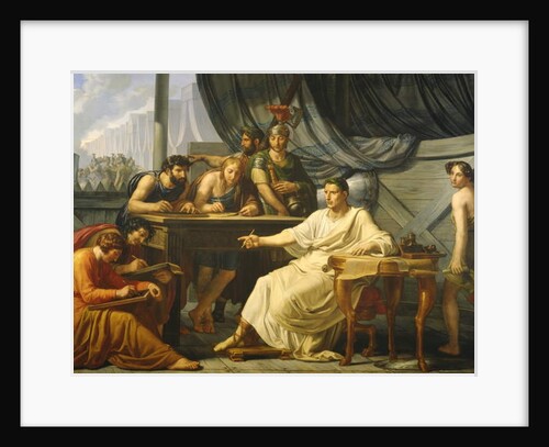 Caesar Dictating his Commentaries by Pelagio Palagi