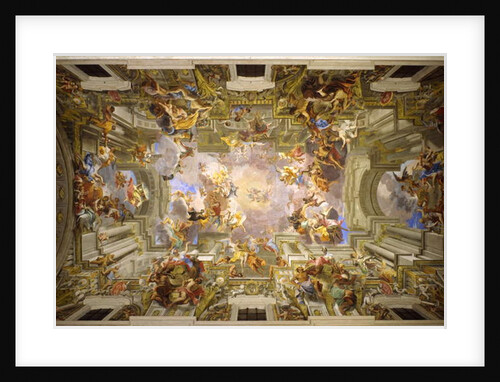 Entry of St Ignatius into Paradise, 1685-94 by Andrea Pozzo