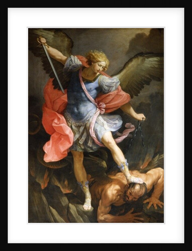 Archangel Michael Defeating Satan, c.1636 by Guido Reni