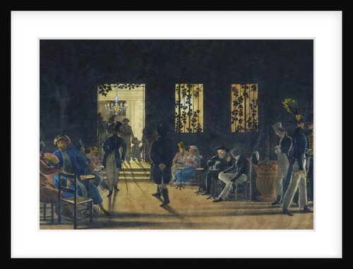 Boscareccia Room of the Café Nuovo, Palazzo Ruspoli, Rome, 1827 by Karl Johan Lindstrom