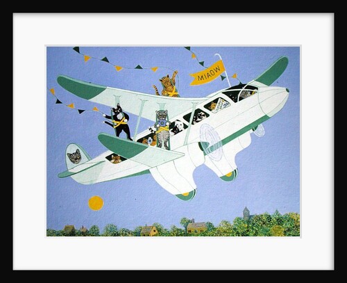 Cat Air Show by Pat Scott