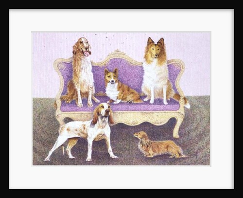 Soiree in the salon by Pat Scott