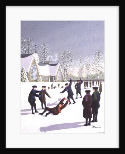 School Yard Sliding by Peter Szumowski