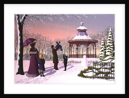 Playing in the Snow by Peter Szumowski