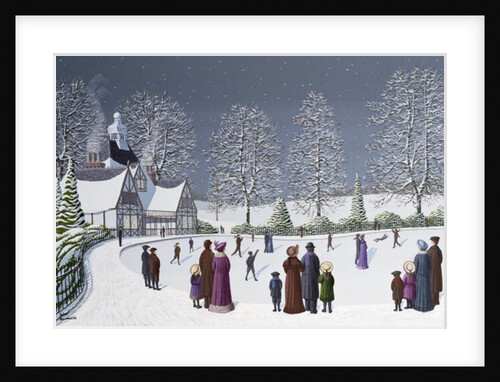 Moonlight Skating by Peter Szumowski