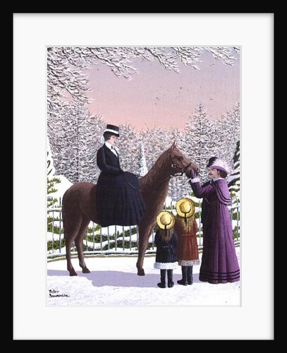 Lady on Horseback by Peter Szumowski