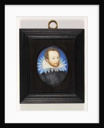 A gentleman called the Earl of Essex by Nicholas (school of) Hilliard