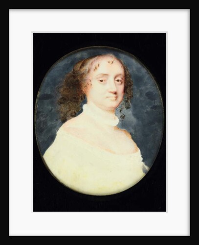 Portrait of a Lady Called Barbara Villiers, Countess Of Suffolk by Samuel Cooper