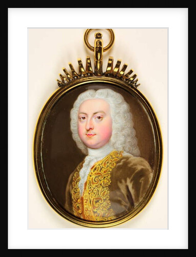 A Gentleman called Prince George Of Denmark by Christian Friedrich Zincke