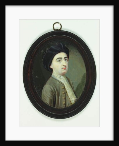Self portrait, 1718 by Bernard III Lens