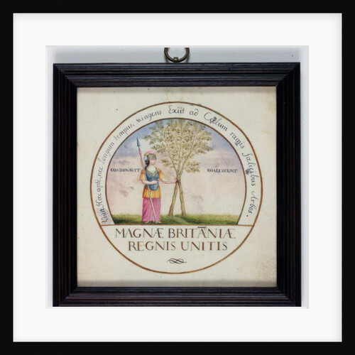 Emblem of the Union of England and Scotland, 1707 by Pierre Violier