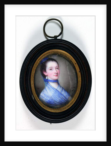 Lady Henrietta Cavendish Bentinck, Later Countess of Stamford, 1758 by Nathaniel Hone
