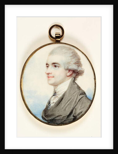 Portrait Of Lord Edward Charles Cavendish Bentinck by English School