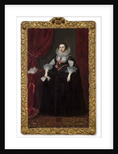 Portrait of Elizabeth Cavendish, 1624 by Daniel Mytens