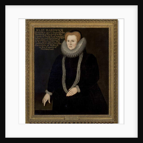 Portrait of Elizabeth Talbot, Countess of Shrewsbury, known as 'Bess of Hardwick' , 1592 by Rowland Lockey