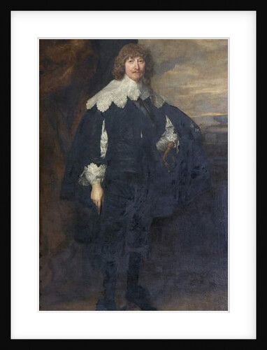 Portrait of William Cavendish, altered with blue sash, 1636 by Anthony van Dyck