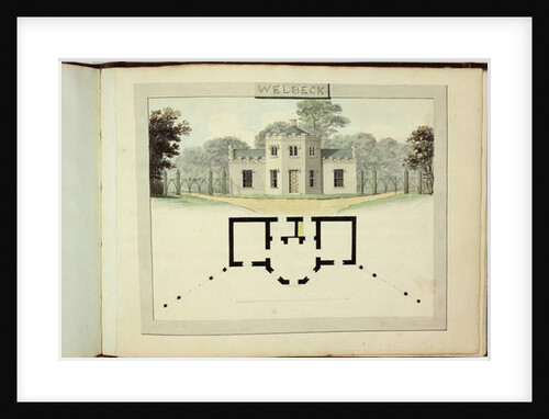 Red Book: Welbeck, 1793 by Humphry Repton
