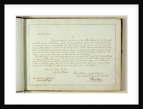 Red Book: Welbeck, 1790 by Humphry Repton