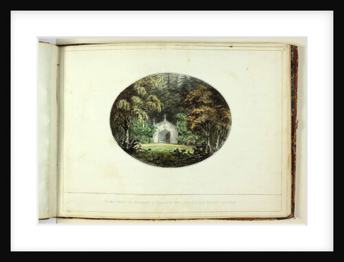 Red Book: Welbeck, 1790 by Humphry Repton
